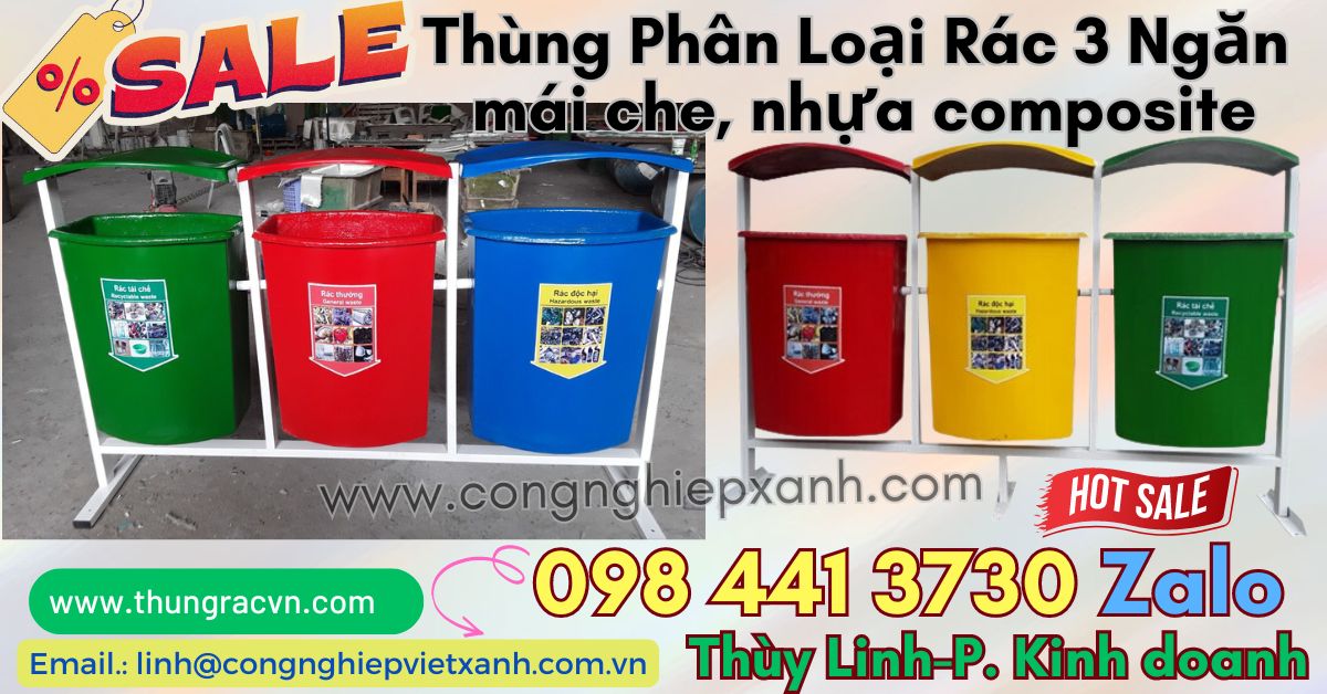 Thùng rác đá hoa cương cho không gian ngoài trời
