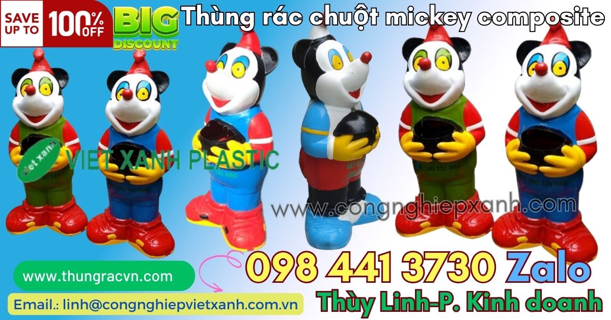 Thùng Rác Gấu Misa