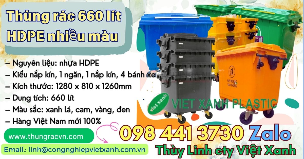 Sử dụng thùng rác hiệu quả