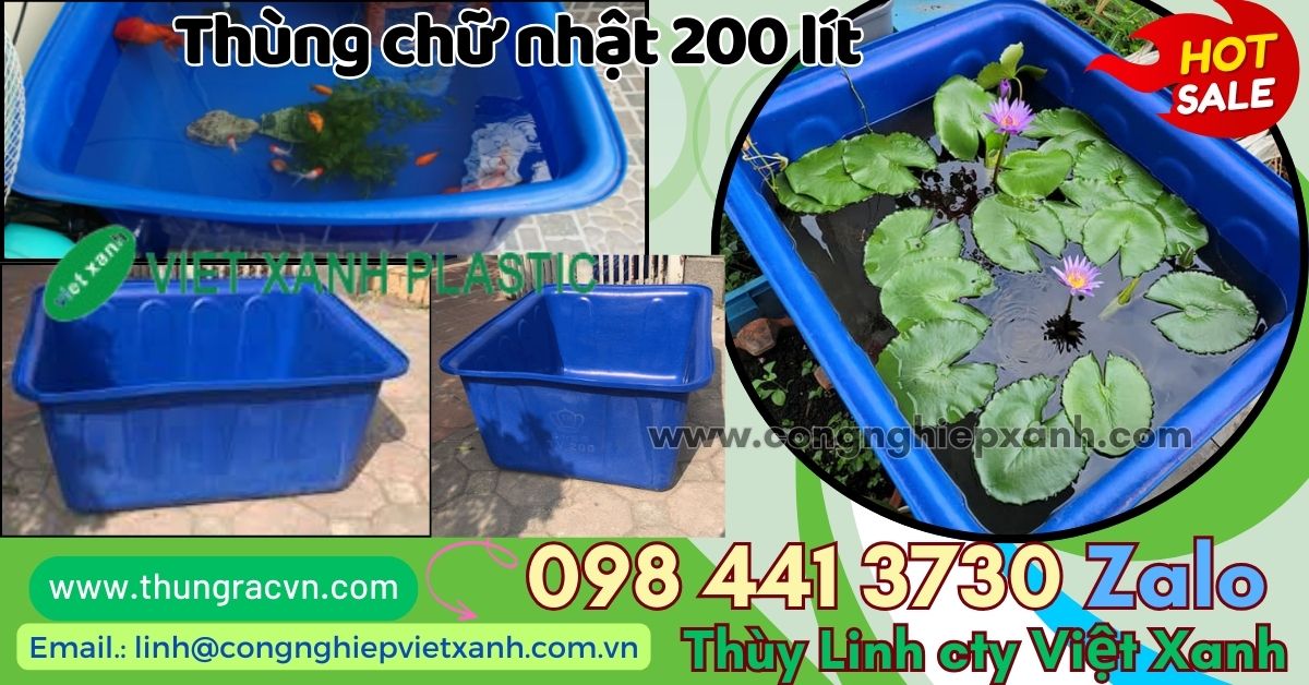 thùng nhựa 1900 lít
