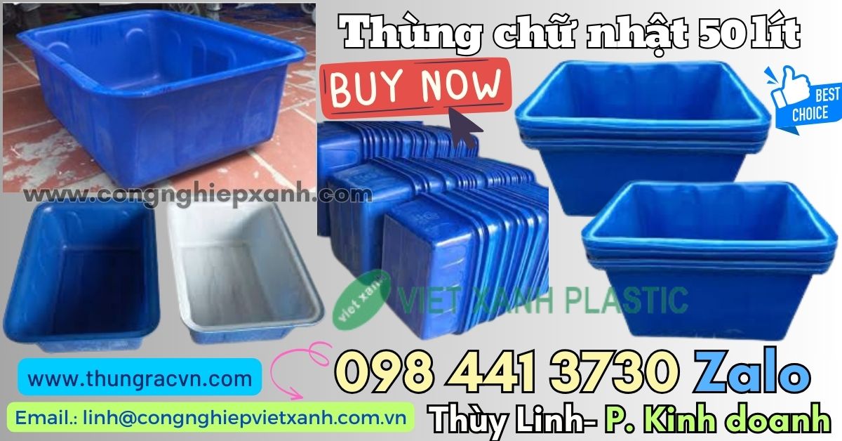 Thùng nhựa chất lượng cao