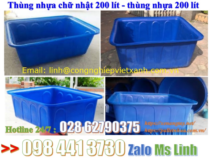 Thùng nhựa 1500 lít