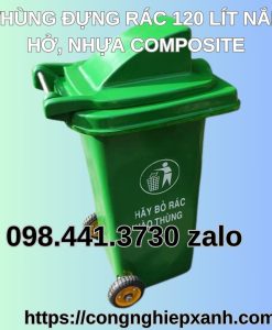 Thung-rac-120-lit-composite-nap-ho