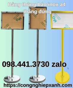 Bang-menu-thong-bao-a4-thang-dung-inox