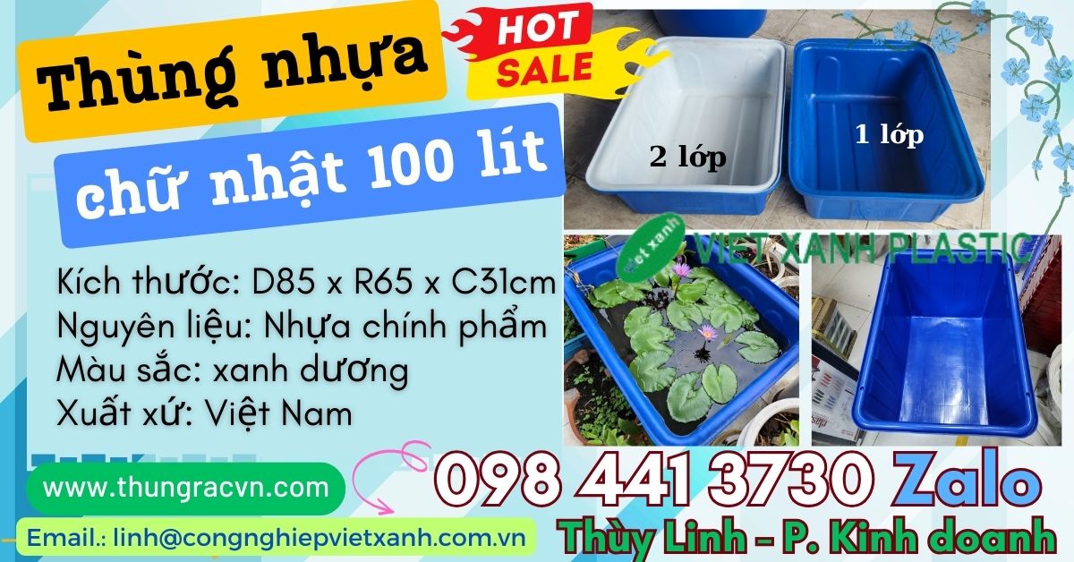 Thùng nhựa 1900 lít