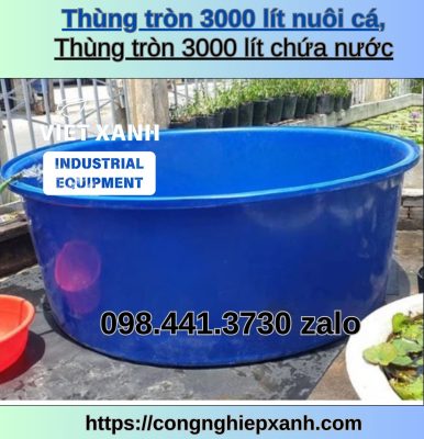 thung-nhua-tron-lon-3000-lit-chua-nuoc