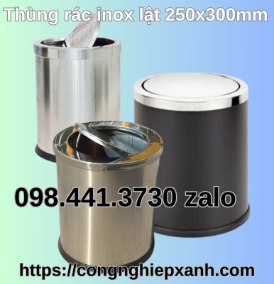 thung-rac-inox-nap-lat-250x300mm