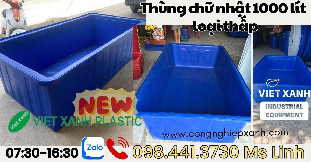 Thùng nhựa Việt Xanh Plastic