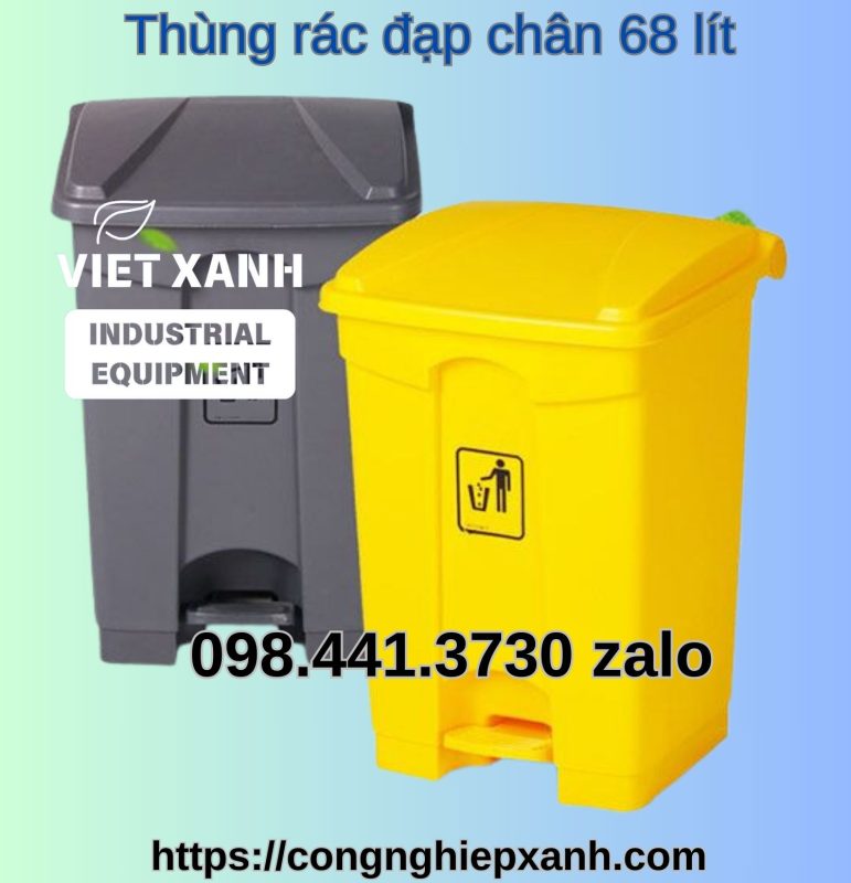 thung-rac-dap-chan-68-lit-nhua-hdpe