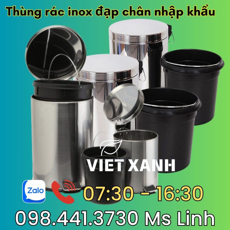 Thung-rac-inox-dap-chan-nhap-khau