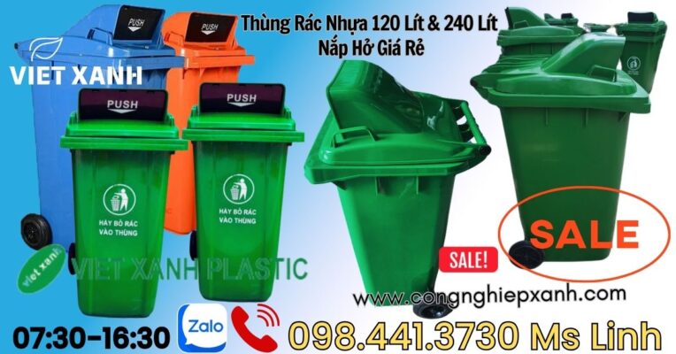 Thung-rac-nhua-120-lit-&-240-lit-nap-ho